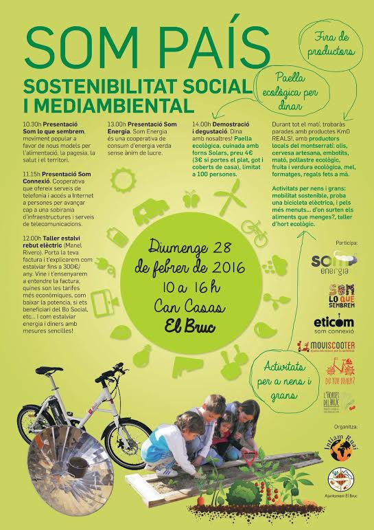 Sostenibilitat Social i Mediambental 28/02/2016 al Bruc